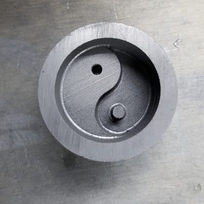 This is our Graphite Yin Yang Mold