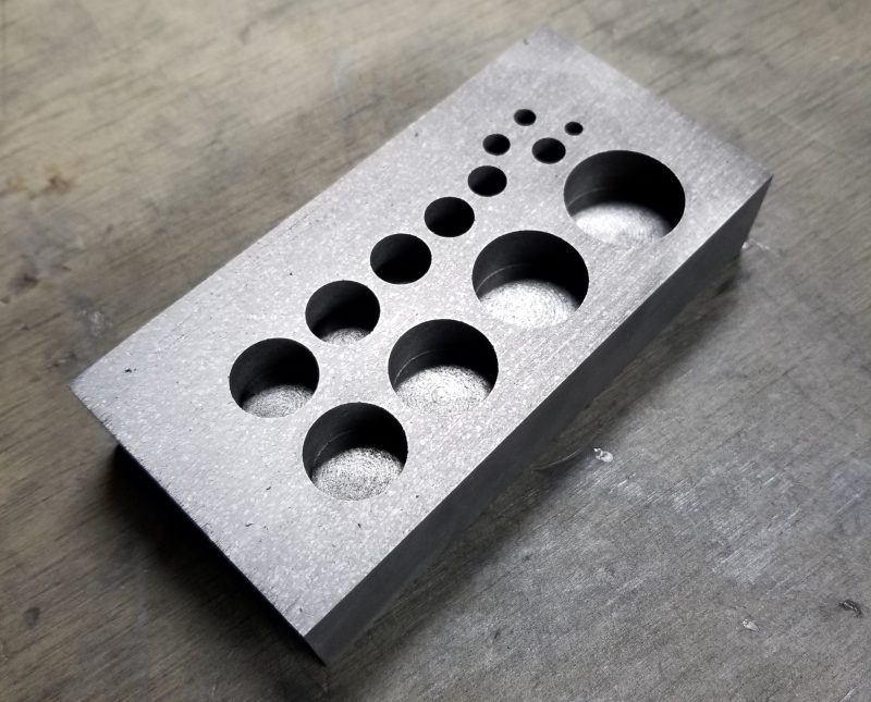 This is our Graphite Gauge Preform Mold